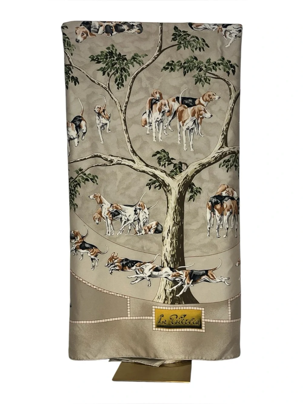 Hermes 'Le Poitevin' Silk Scarf